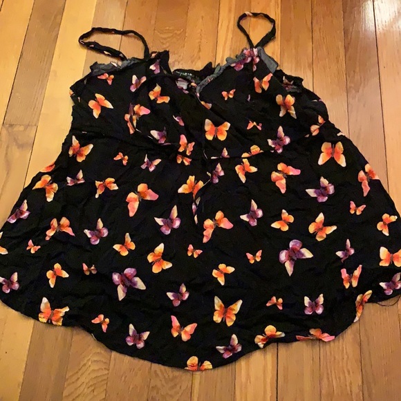 torrid Tops - 2/$25 SALE Torrid sz 1 butterfly spaghetti strap.